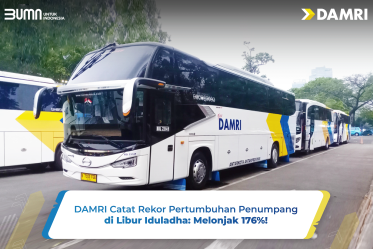 DAMRI Catat Rekor Pertumbuhan Penumpang di Libur Iduladha: Melonjak 176%!