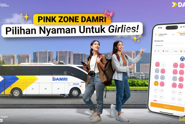 DAMRI Hadirkan Fitur Pink Zone di DAMRI Apps, Solusi Nyaman dan Aman untuk Pelanggan Perempuan