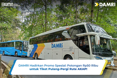DAMRI Hadirkan Promo Spesial: Potongan Rp50 Ribu untuk Tiket Pulang-Pergi Rute AKAP!