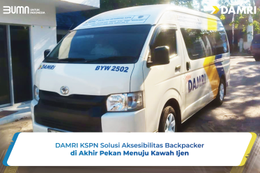 DAMRI KSPN Solusi Aksesibilitas Backpacker di Akhir Pekan Menuju Kawah Ijen
