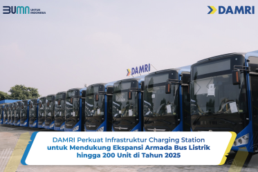 DAMRI Perkuat Infrastruktur Charging Station untuk Mendukung Ekspansi Armada Bus Listrik hingga 200 Unit di Tahun 2025