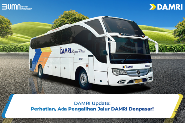 DAMRI Update: Perhatian, Ada Pengalihan Jalur DAMRI Denpasar!